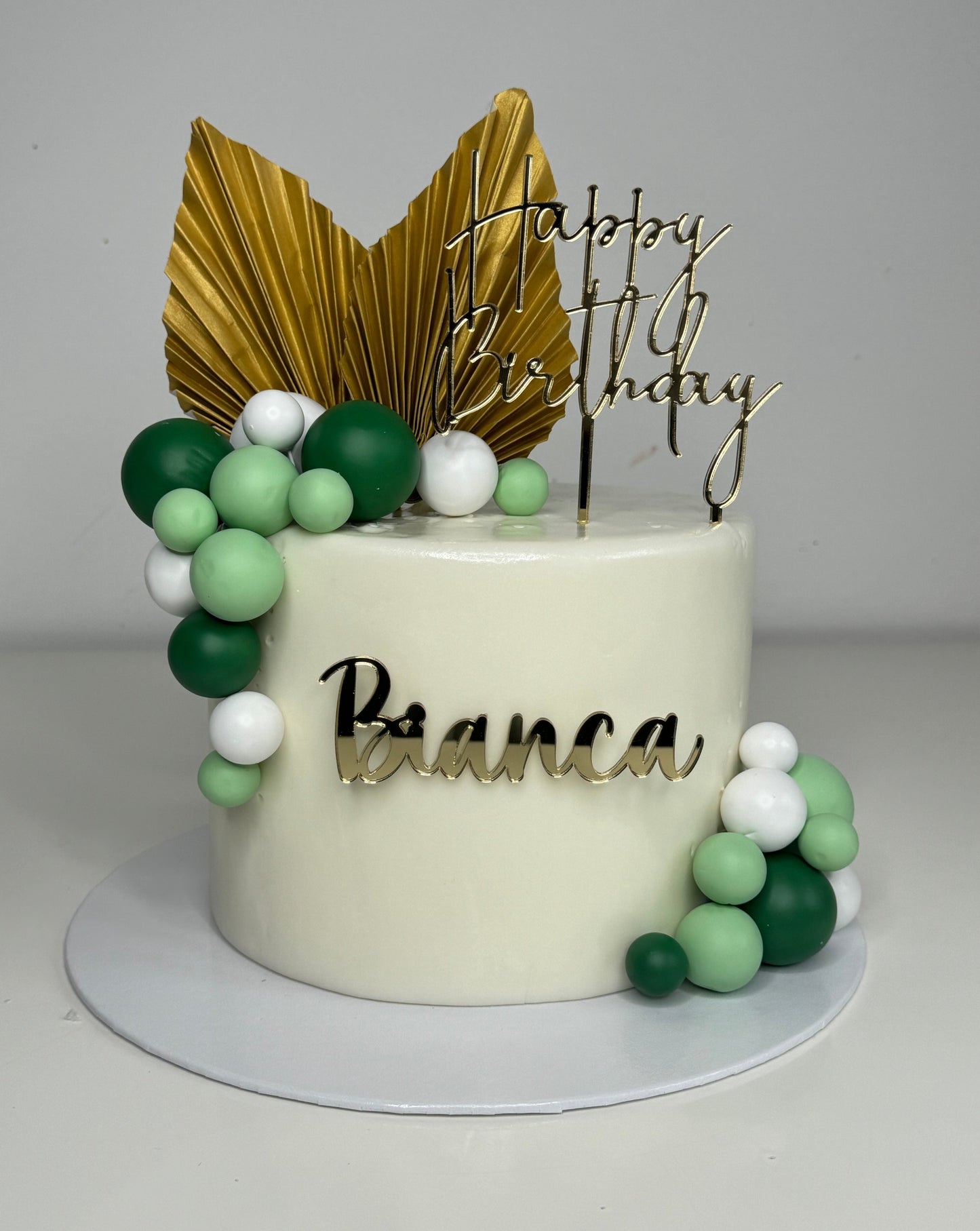 Green Pop Celebration - Dummy Cake