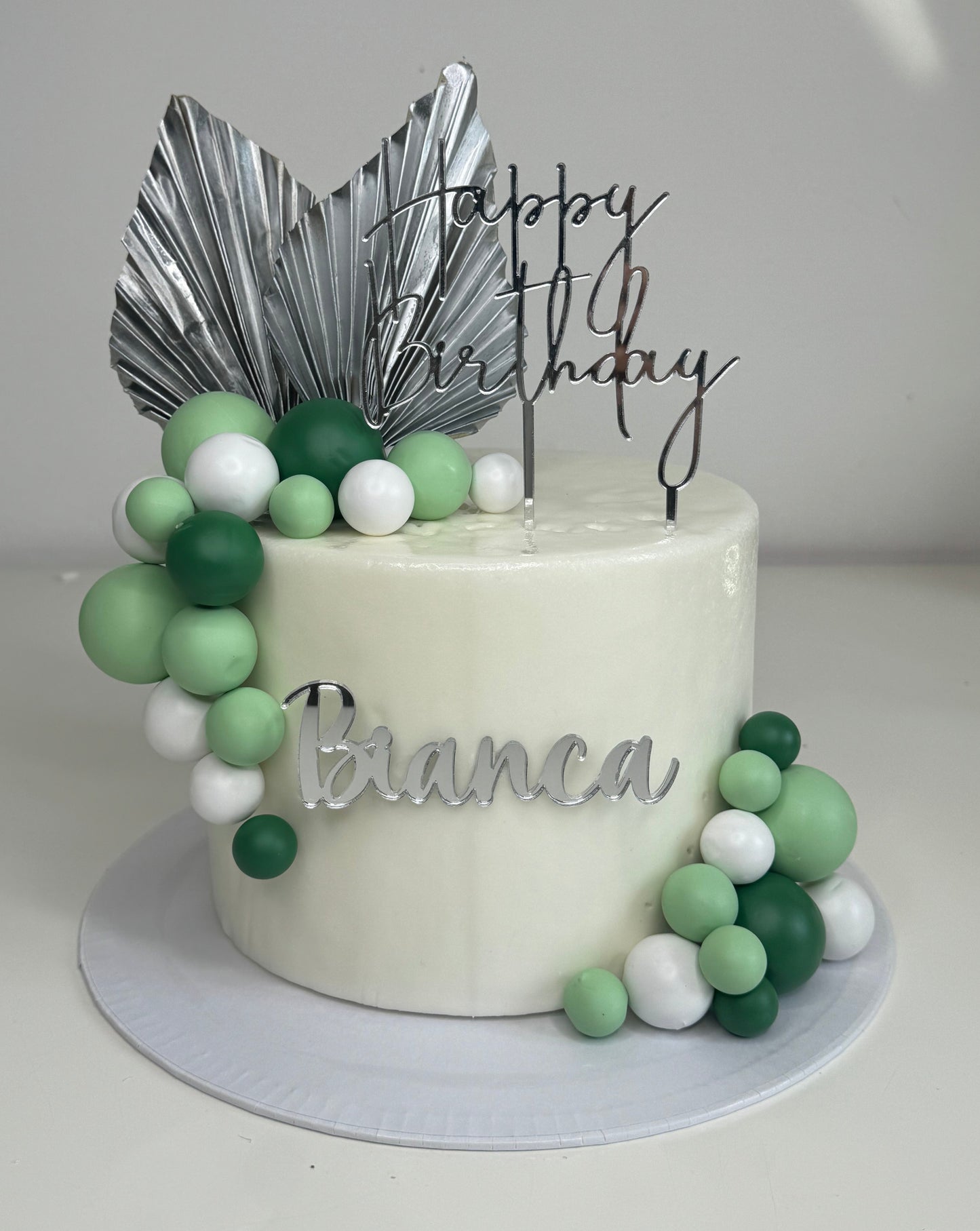 Green Pop Celebration - Dummy Cake