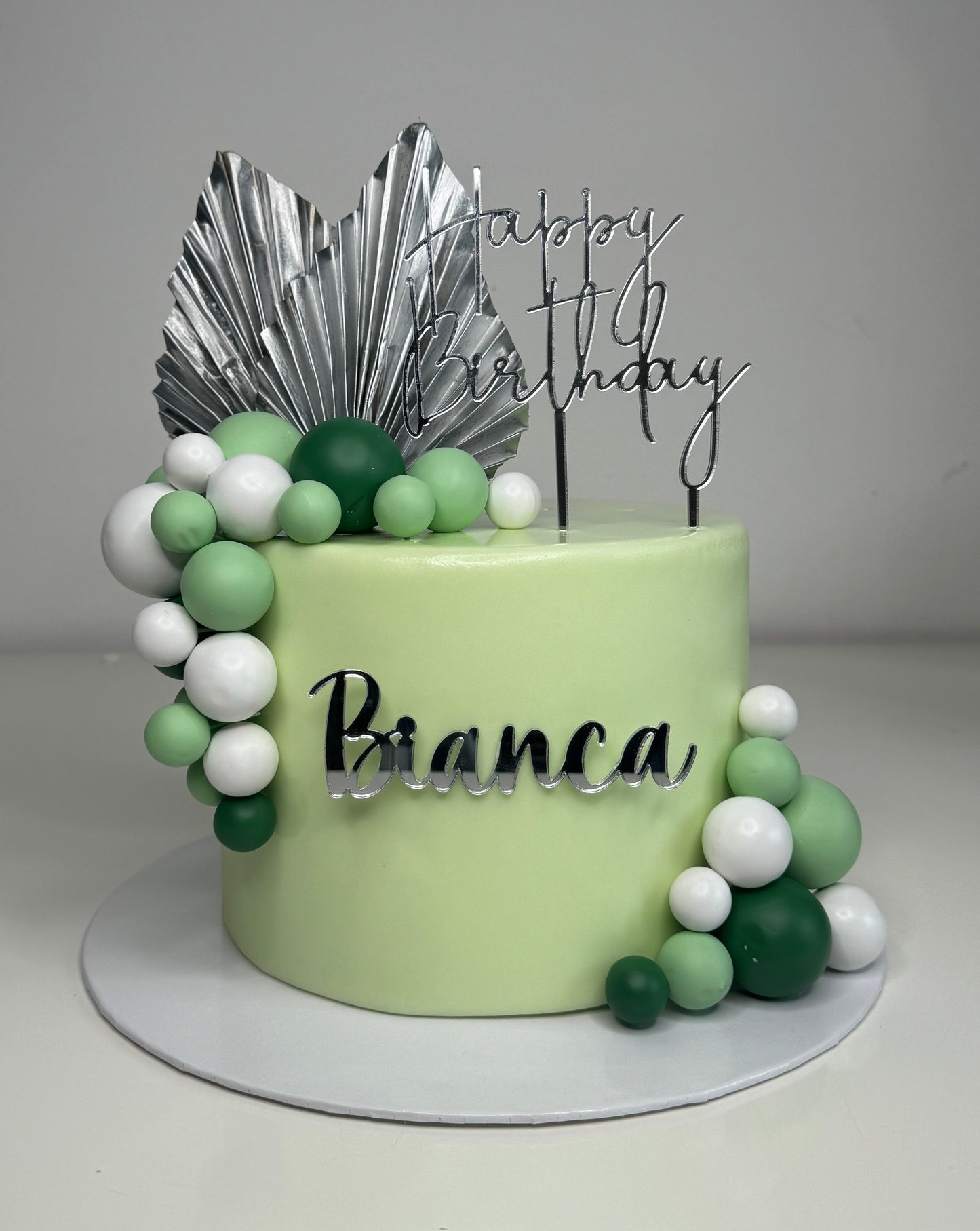 Green Pop Celebration - Dummy Cake